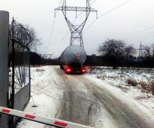 Транспортировка пластикового силоса